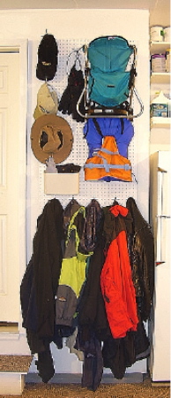 garage pegboard organizer